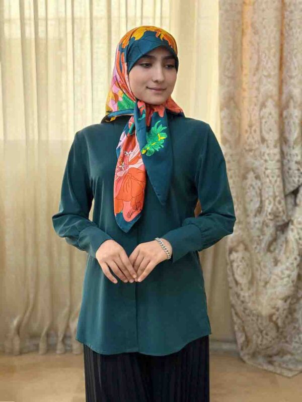شومیز ساده تک رنگ