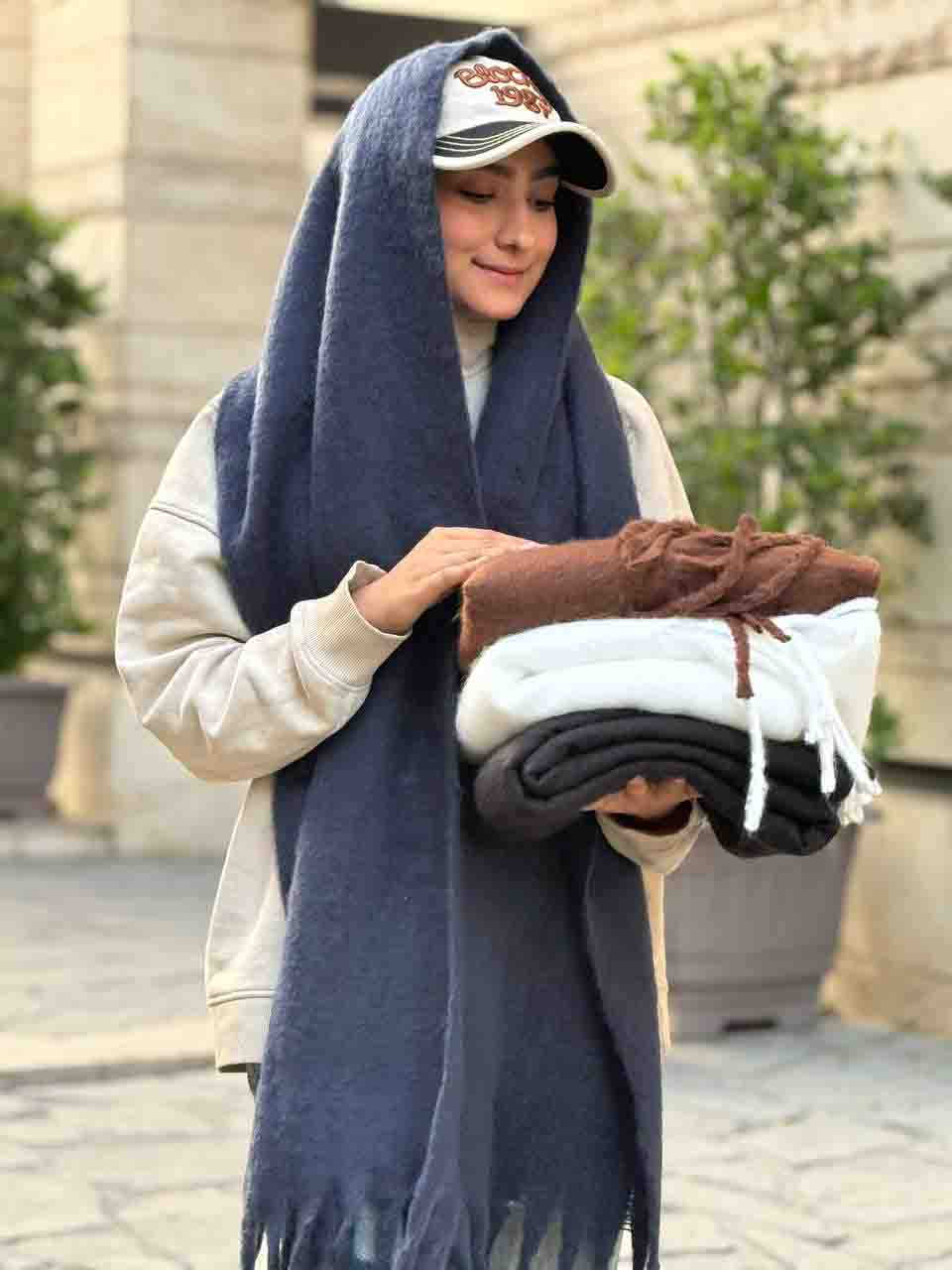 بیگ اسکارف ساده بیگ اسکارف ساده