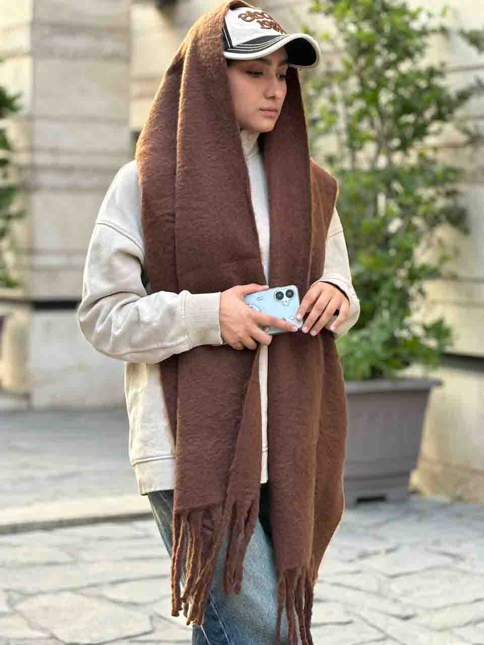 بیگ اسکارف ساده بیگ اسکارف ساده