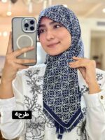روسری ابریشم سوزنی
