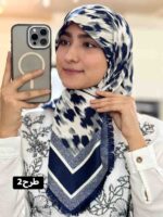 روسری ابریشم سوزنی