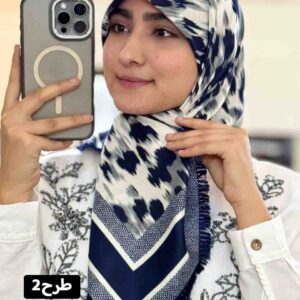 روسری ابریشم سوزنی