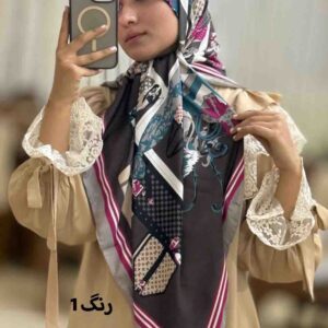 روسری ابریشم تویل ایرانی
