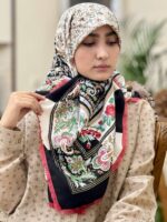 روسری ابریشم سوزنی