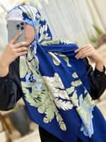 روسری ابریشم ژاکارد