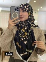 روسری ابریشم سوزنی