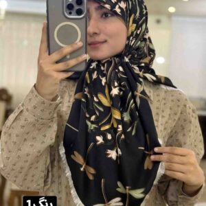 روسری ابریشم سوزنی