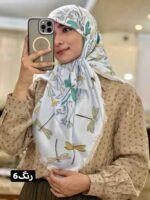 روسری ابریشم سوزنی