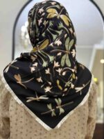 روسری ابریشم سوزنی