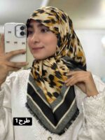 روسری ابریشم سوزنی