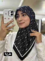 روسری ابریشم سوزنی