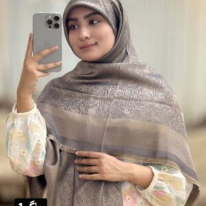 روسری ژاکارد پوست ماری
