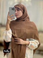 روسری ژاکارد پوست ماری
