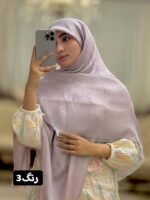 روسری ژاکارد پوست ماری