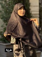 روسری مشکی نخ یونیک