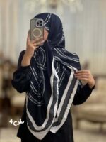 روسری ابریشم تویل