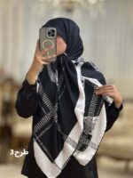 روسری ابریشم تویل