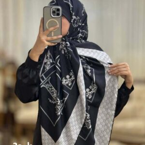روسری ابریشم تویل